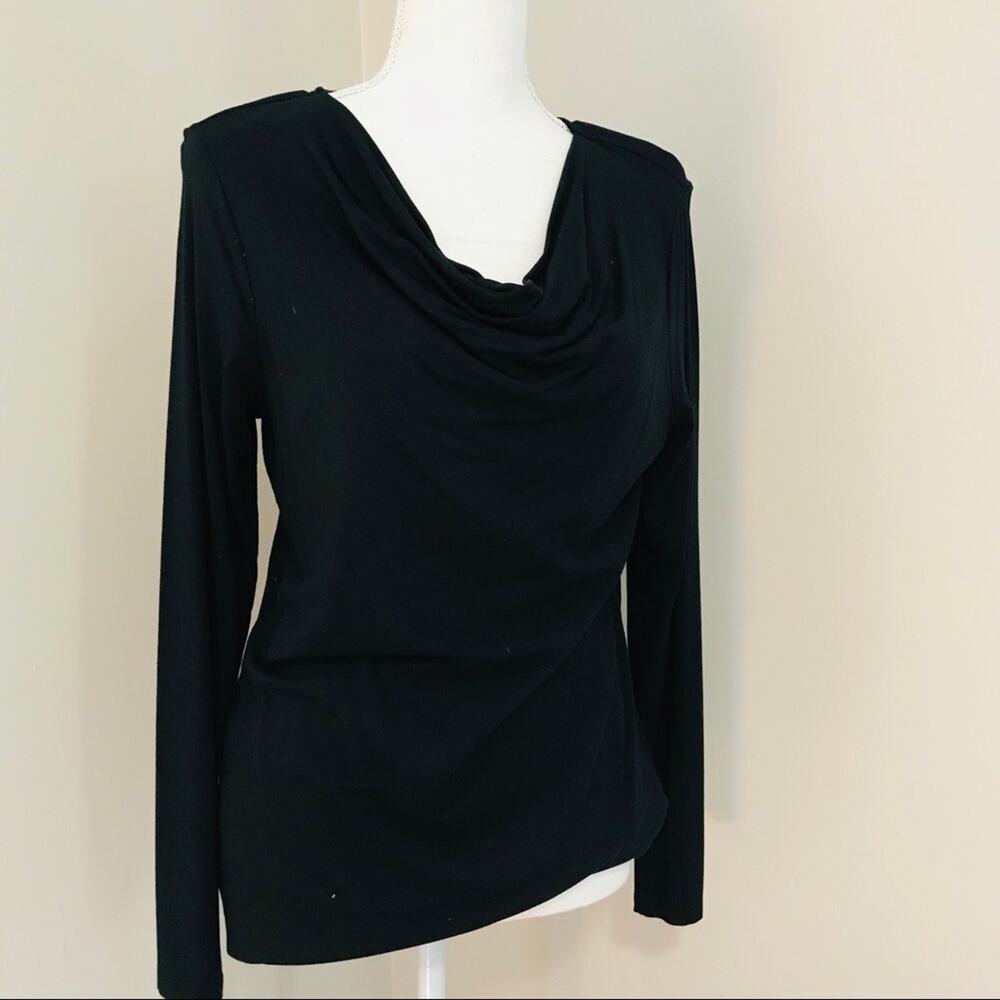 Talbots Long Sleeve Scoop Neck Top